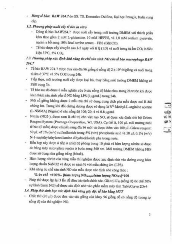 Nghiên cứu bán tổng hợp một số dẫn chất curcumin nhằm cải thiện độ tan trong nước hướng ứng dụng trong dược phẩm - 53 3