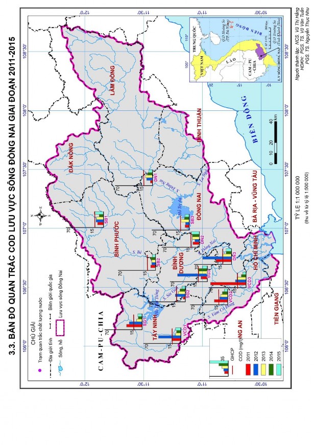 Kết quả quan trắc thể hiện ở Bản đồ 3 4 cho thấy 5 12 điểm quan trắc giá 1