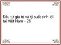 Đầu tư giá trị và tỷ suất sinh lời tại Việt Nam - 26