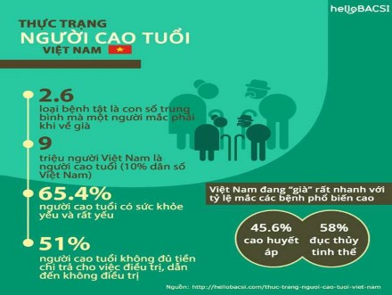 Nguồn https hellobacsi com suc khoe infographic suc khoe nguoi cao tuoi o viet nam va thuc trang 1