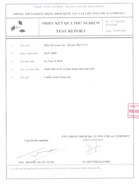 Nhận Danh sách bệnh nhân thuộc BV Chấn Thương Chỉnh Hình TP Hồ Chí Minh Đã ký 2