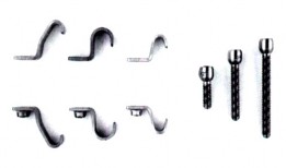 Hình 1 32 Kẹp móc Halifax ép bản sống Nguồn Renn 1984 Neurosurgery 3 99 Jeanneret 1991 2