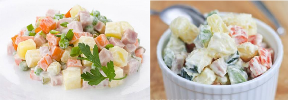 H 31 Trộn tất cả các loại nguyên liệu đã chuẩn bị với xốt mayonnaise sau đó 5