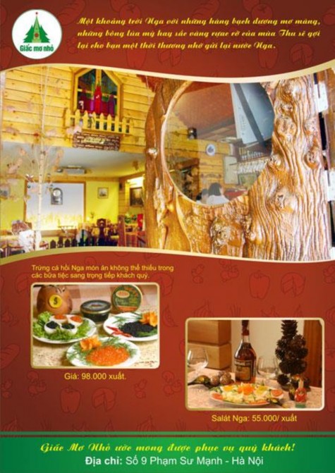 Có món ăn tuy ít khách đặt những vẫn đưa vào thực đơn nhằm tạo cho khách 1