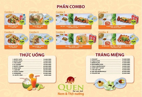 Vai trò của thực đơn trong tính toán nguyên liệu dụng cụ Căn cứ vào thực 1