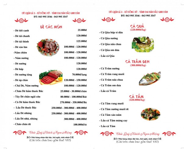 3 3 Thực đơn chọn bữa Table d’hote Là thực đơn chọn món nhưng các món ăn đã 5