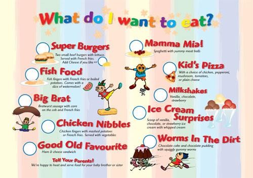 Các món ăn thường là những món dễ tiêu hóa như súp khoai tây chiên mì xào hay 9