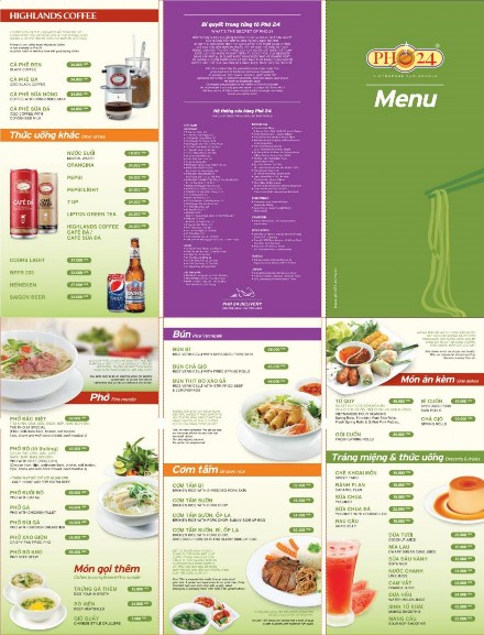 Nội dung của thực đơn là những món ăn thức uống mà nhà hàng có khả năng 2