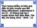 Tỷ Lệ, Cường Độ Và Một Số Yếu Tố Liên Quan Đến Nhiễm Giun Truyền Qua Đất Ở Trẻ 12-23 Tháng Tuổi Tại Huyện Tuần Giáo (Điện Biên), Văn Yên (Yên