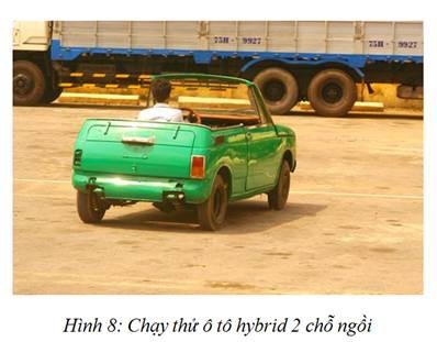 5 3 Kết luận Ô tô hybrid hai chỗ ngồi sử dụng động cơ điện chạy bằng 6