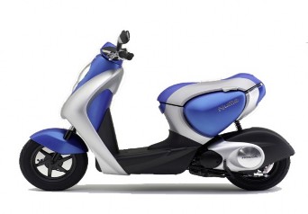 Hình 15 Honda hybrid Scooter 1 1 4 eCycle Hybrid Xe eCycle nhìn bên ngoài trông giống như 2