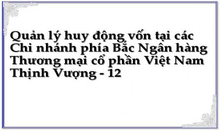 Quản lý huy động vốn tại các Chi nhánh phía Bắc Ngân hàng Thương mại cổ phần Việt Nam Thịnh Vượng - 12