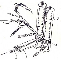 Hình 6 17 Bộ phận tách bắp có trục đặt ngang cây cung cấp tự do 1 băng chuyền 14