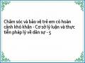 Nguyên Tắc Pháp Lý Về Chăm Sóc Và Bảo Vệ Trẻ Em Có Hoàn Cảnh Đặc Biệt Khó Khăn