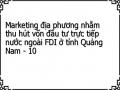 Hiệu Quả Của Tiếp Thị Địa Phương Trong Thu Hút Fdi Để Phát Triển Kinh Tế Xã Hội