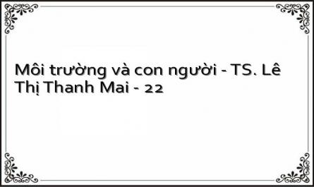 Phương Hướng Và Chương Trình Hành Động Về Bảo Vệ Môi Trường Ở Quy Mô Toàn Cầu