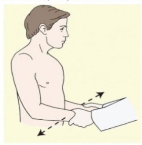 Hình 1 16 Nghiệm pháp xoay ngoài có đối kháng44 Nghiệm pháp cho gân dưới vai 8