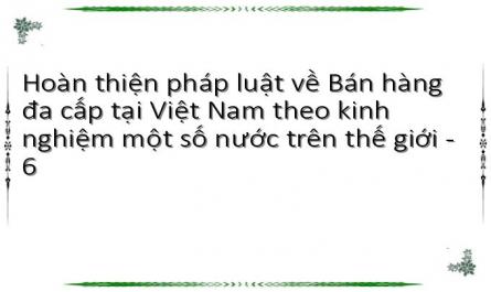 Một Số Nét Về Ngành Công Nghiệp Bán Hàng Đa Cấp Tại Việt Nam