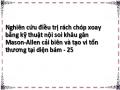 Nghiên cứu điều trị rách chóp xoay bằng kỹ thuật nội soi khâu gân Mason-Allen cải biên và tạo vi tổn thương tại diện bám - 25