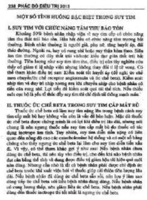 2014 67 PHỤ LỤC 5 Phác đồ điều trị suy tim mạn của Bệnh viện Chợ Rẫy 11