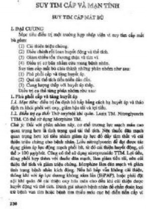 2014 67 PHỤ LỤC 5 Phác đồ điều trị suy tim mạn của Bệnh viện Chợ Rẫy 3