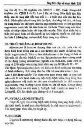2014 67 PHỤ LỤC 5 Phác đồ điều trị suy tim mạn của Bệnh viện Chợ Rẫy 8
