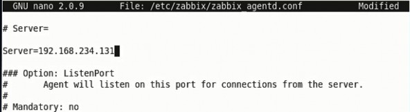 Hình 3 12 Cấu hình địa chỉ máy chủ cho Agent Bước 11 Cấu hình lại thời gian 13