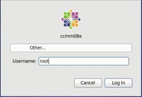 Hình 3 3 Giao diện đăng nhập vào CentOS 6 5 Bước 3 Cài đặt Repo trên máy ảo 3