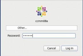 Hình 3 3 Giao diện đăng nhập vào CentOS 6 5 Bước 3 Cài đặt Repo trên máy ảo 4