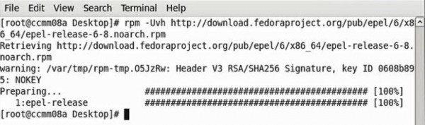 Hình 3 4 Cài đặt Repo trên CentOS 6 5 Bước 4 Cài đặt Apache cho máy chủ yum install 5