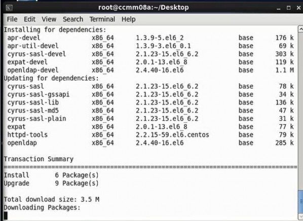Hình 3 5 Cài đặt Apache cho máy chủ Bước 5 Cài đặt cơ sở dữ liệu MySQL Server 6