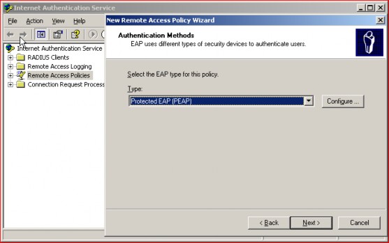 Vào Administrator Tools mở Active Directory User and computer Trong OU wifi Click chuột phải 2
