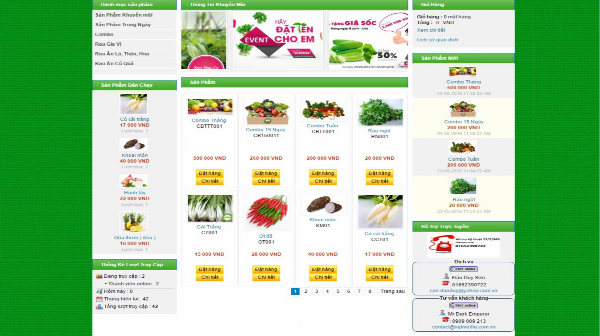 Hình 3 7 Phầ ầ n body củ ủ a trang chủ ủ website 3 3 2 Cấu trúc của website 7