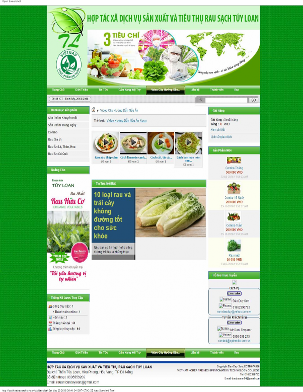 Hình 3 11 Giao diệ ệ n trang video – – clip hư ư ớ ớ ng dẫ ẫ n nấ ấ u ă ă 4