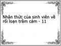 Nhận thức của sinh viên về rối loạn trầm cảm - 11