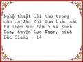 Nghệ thuật lời thơ trong dân ca Sán Chí Qua khảo sát tư liệu sưu tầm ở xã Kiên Lao, huyện Lục Ngạn, tỉnh Bắc Giang - 14