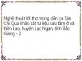 Nghệ thuật lời thơ trong dân ca Sán Chí Qua khảo sát tư liệu sưu tầm ở xã Kiên Lao, huyện Lục Ngạn, tỉnh Bắc Giang - 2