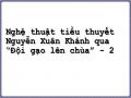Nghệ thuật tiểu thuyết Nguyễn Xuân Khánh qua “Đội gạo lên chùa” - 2
