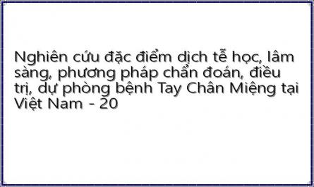 Ngô Thị Hiếu Minh (2010). Nghiên Cứu Dịch Tễ, Lâm Sàng Và Cận Lâm