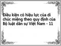 Điều kiện có hiệu lực của di chúc miệng theo quy định của Bộ luật dân sự Việt Nam - 11