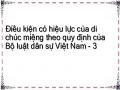 Quy Định Của Pháp Luật Dân Sự Việt Nam Về Hình Thức Di Chúc