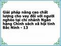 Giải pháp nâng cao chất lượng cho vay đối với người nghèo tại chi nhánh Ngân hàng Chính sách xã hội tỉnh Bắc Ninh - 13