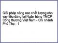 Giải pháp nâng cao chất lượng cho vay tiêu dùng tại Ngân hàng TMCP Công thương Việt Nam - Chi nhánh Phú Thọ - 1