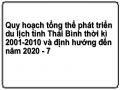 Những Thuận Lợi Và Khó Khăn Trong Sự Phát Triển Du Lịch Thái Bình