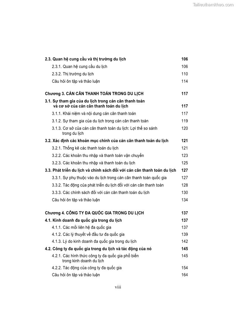 Giáo trình Kinh tế du lịch Phần 1 - 1 Trang 8