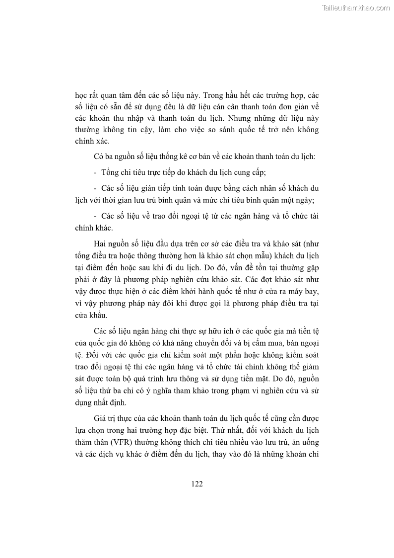 Giáo trình Kinh tế du lịch Phần 1 - 12 Trang 138