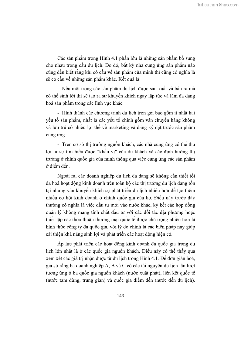 Giáo trình Kinh tế du lịch Phần 1 - 14 Trang 159