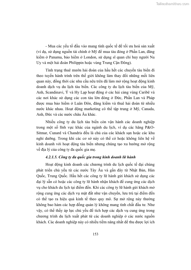 Giáo trình Kinh tế du lịch Phần 1 - 15 Trang 169