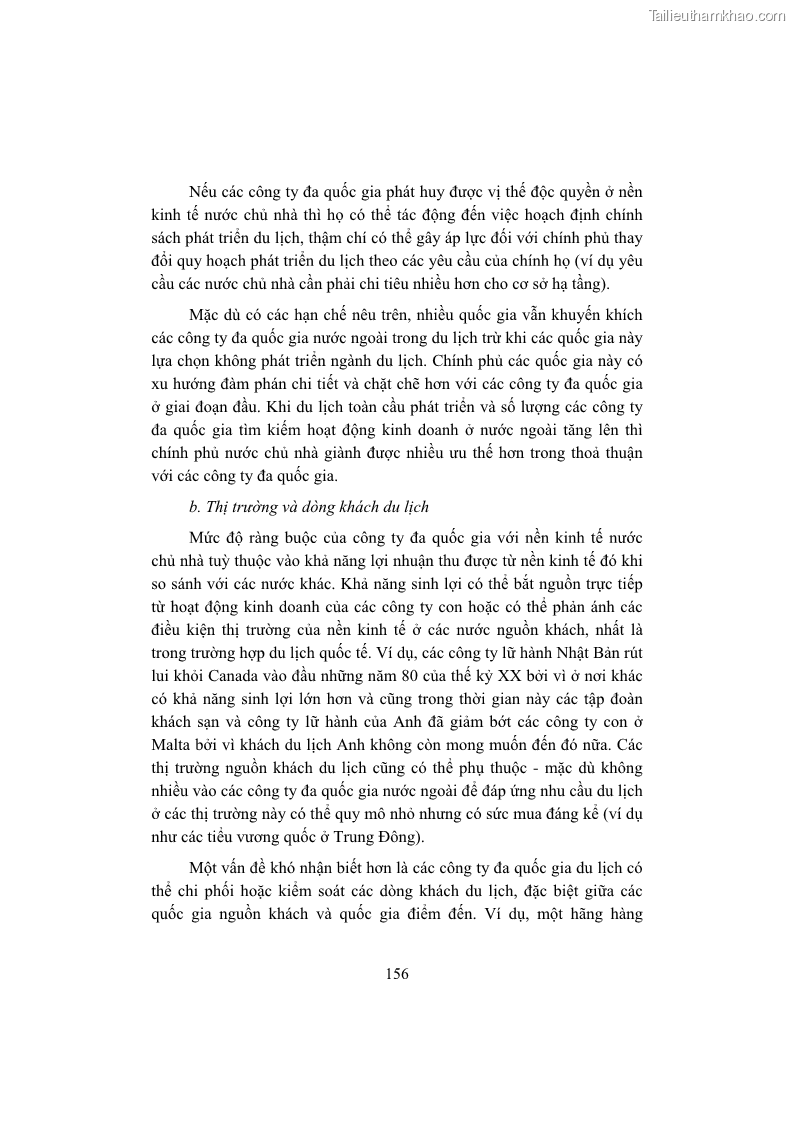 Giáo trình Kinh tế du lịch Phần 1 - 15 Trang 172