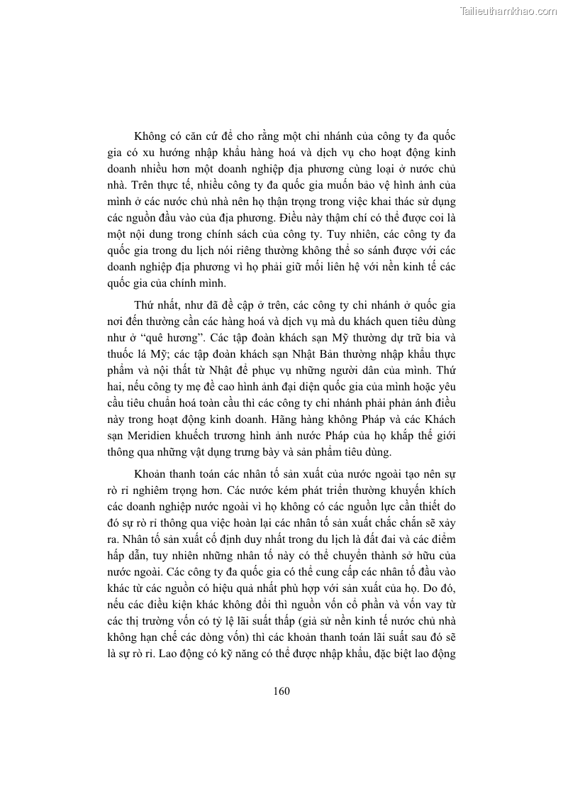 Giáo trình Kinh tế du lịch Phần 1 - 15 Trang 176